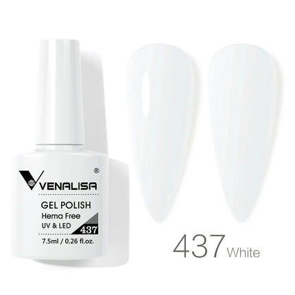 Venalisa 7.5ml Nail Gel Polish 60 Colors Hema TPO Free Milky White Jelly Soak Off UV LED Varnish Full Coverage CANNI Manicure