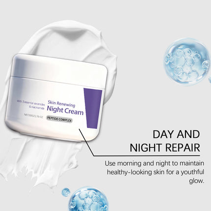 Niacinamide Brighten Night Cream Improve Dullness Inhibit Melanin Production Shrink Pores Deeply Nourish Skin Moisturizing Cream