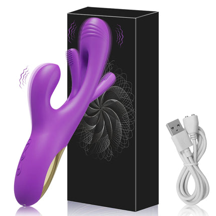 2023 Tapping Flapping Vibrator for Women Clitoris Clit Stimulator Powerful Sex Toy Woman Female Goods Rabbit Vibrators for Adult
