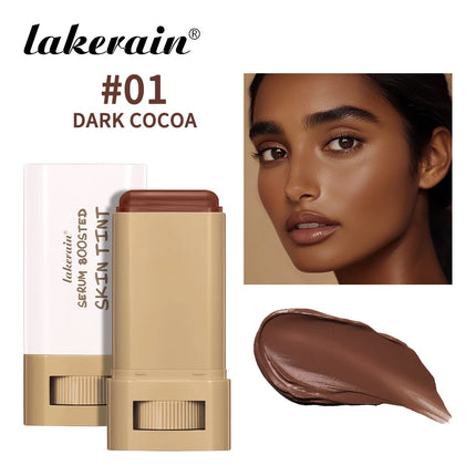 Matte Foundation Stick Waterproof Coverage Travel Flawless Eraser Foundation Stick Lightweight Enhance Skin Radiance Face Makeup