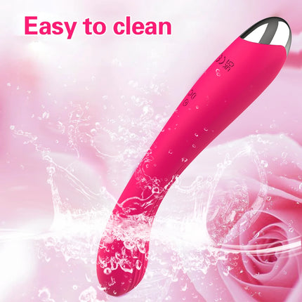 Powerful G Spot Rabbit Vibrator for Women Nipple Clitoris Stimulator Dildo Massager Adults Masturbator Female Sex Toy for Adults