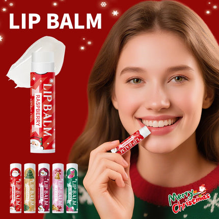 20PCS lipstick Set -5 Taste Christmas Theme Deep moisturizing and lasting moisturizing to create plump and shiny lips