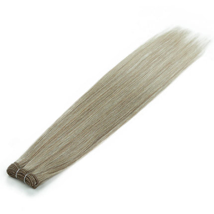 Alibaby Straight Hair Bundles Extensions Smooth Ombre Hair Weaving 26Inch Long Synthetic Straight Hair Bundles Full to End 150g