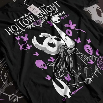Hollow Knight SilkSong Retro Women Men T-Shirt Indie Game T-Shirt Casual Cotton Top Female Male Clothing High Quality Streetwear