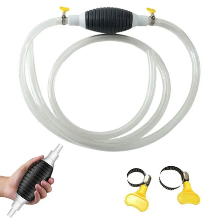 Universal Car Fuel Pump Hand Gas Oil Pump Manual Suction Pipe Pumping For Boat Liquid Petrol Tuning Fuel Gasoline Diesel Pump