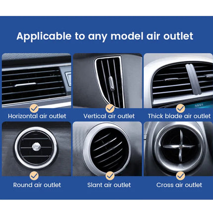 Gravity Car Mobile Phone Holder Air Vent Clip Mount Mobile Cell Phone Stand In Auto GPS Support For iPhone 13 Pro Xiaomi Samsung