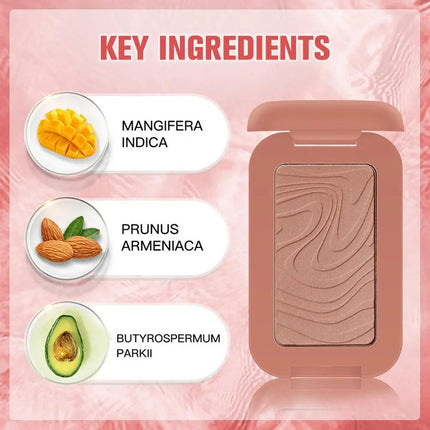 Butter Bronze Contouring Cream Shading Palette Silky Shimmer Powder Waterproof Monochrome Nude Matte Korean Face Cosmetics