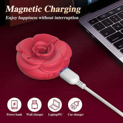 APP Remote Control Bluetooth 9 Modes Silicone Wearable Nipple Clamp Vibrator Breast Massager Adult Sex Toys for Women Couple 18+