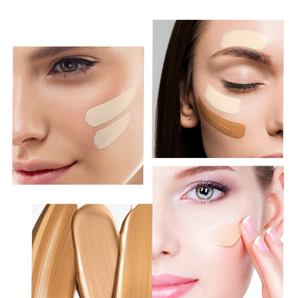 Liquid Foundation Concealer Face Naturally Flawless Matte Oil-Control Waterproof Long Lasting Foundation 30ml 5 Colors Optional