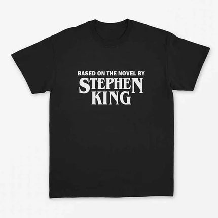 Based On The Novel By Stephen King Graphic Tops Summer Retro Tumblr Shirt Horror Grunge Clothing Funny Gift for Book Lovers