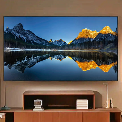 PetStar White Fixed Frame Screen – Engineered for Triple Laser | Anti-Speckle Surface for True-to-Life Image