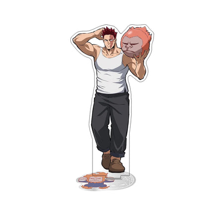 My Hero Academia Animal Beach Ball Ver 15CM Double Sided Acrylic Stand keychain 2026 New Anime Stand Dabi Deku Desk Decor Gift
