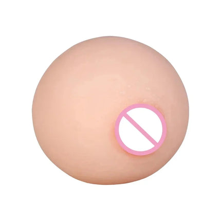 2025 New Artificial Chest Insertable Fake Silicone Breast Tools Men Masturbator Boobs Sex Toys For Men Adult Products