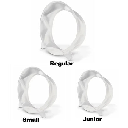 10 Piece Dental Mouth Opener 3D Oral Lip Cheek Retractor O Shape Rubber Expander for Small Junior Dentistry Tools Set