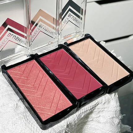 [MP]Girl Blush Peach Makeup Blusher Palette Cheek Nude Brown Contour Blush Cosmetics Korean Natural Rouge Cheek 6 Colors