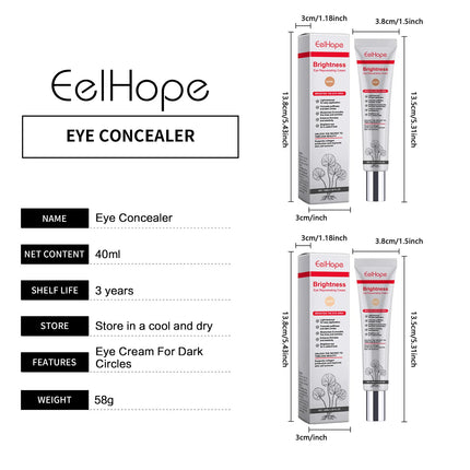 Eyes Dark Concealer Invisible Eye Dark Circles Cover Acne Light Concealer Brighten Lacrimal Groove Facial Make up Base Cosmetics