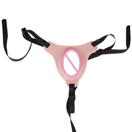 FAAK Strapon Thick Insertable Fake Vagina Clitoris Pads Male to Female Transgender Silicone Male Hiding Underwear Panty Pads