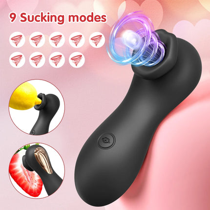 Sucking Vibrator Clitoris Sucker Vibrator for Women Sex Toys Female Nipple Oral Vacuum Vagina Stimulator Massager Adult Goods