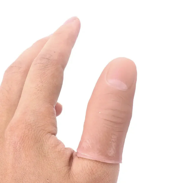 Rubber Fake Fingertip Magic Set Fingertip Magic Props Magician Accessories Creative Professional Halloween Gift