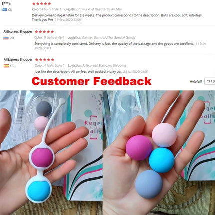 kegel balls set for exercise Medicine Silicone Geisha Ball Smart kegel simulator Vagina Ben Wa Vagina Muscle Trainer