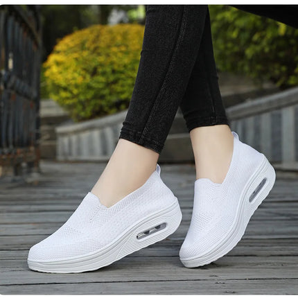 Sports Women's Spring Sneakers New Mesh Breathable Lightweight Casual Walking Women Shoes Breathable Shoes Zapatos De Mujer