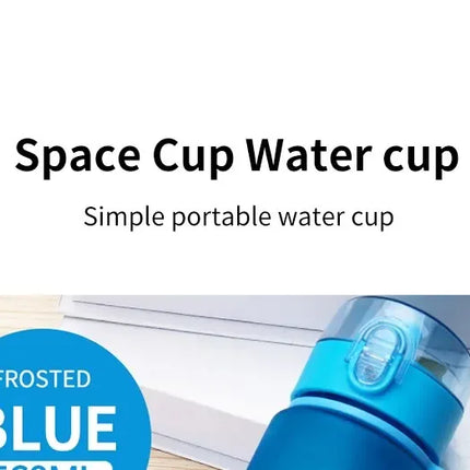 560ml Water Bottle Outdoor Adult Sports Water Cup Portable Plastic Bottle Student Teapot Kitchen Drinking Tools