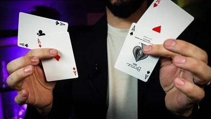 Switch-A-Two By Mark Mason Card Magic Tricks Close up Mentalism Magia Magie Magicians Prop Illusion Accessory Gimmick Tutorial