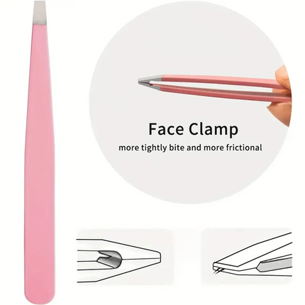 6-inch Magnification Mirror - 30X Suction Cup Mirror with Tweezers, Perfect for Travel and Home Use - Portable Handheld with 3 S