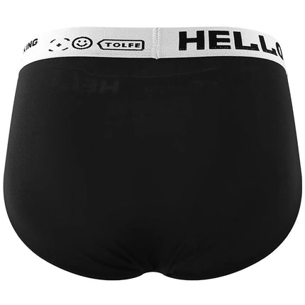 10PCS Men's Breathable Triangle Pants with Multi-Color Combination and Unique Belt Design Are Comfortable Daily Underwear