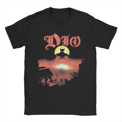 Men's Women's Dio The Last in Line T-Shirt Pure Cotton Graphic Print Tee Shirts Clothing Outfits