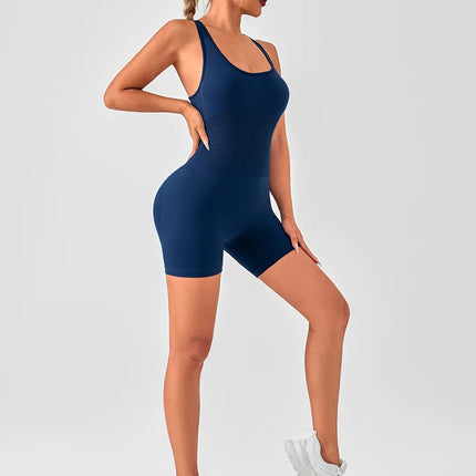 Summer Bodysuit Sportswear Woman Gym Sexy Bodysuit for Fitness Party Shorts Jumpsuits Overalls Women's Yoga Combi-pants Rompers