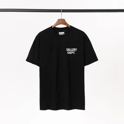 Classic  Color Letter Logo Print Loose ort Sve T-irt ex Youthful Cotton Summer Faion round Ne Top