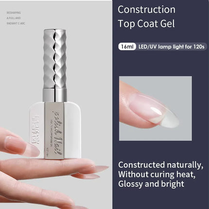 ANNIES Construction Amethyst Nail Sealer Nails Diamond Top Coat UV Gel