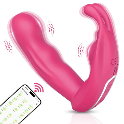 APP Control Wearable Dildo Vibrator for Women Clitoris Stimulator G-Spot Massager Female Anal Butt Plug Vibrating Adult Sex Toys