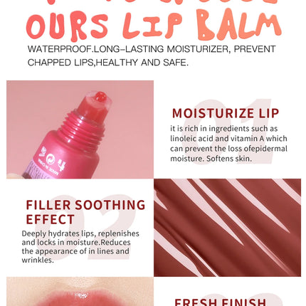 Hose Pearl Chain Lip Butter Balm Glaze Waterproof Lasting Gloss Moisturizing Water Light Mirror Lipstick Shine