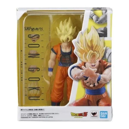 HBandai Genuine Dragon Ball SHF Mini Gashapon 5cm Set Goku/Vegeta/Trunks Anime Figures Desktop  Collectible Toys Boy Gifts