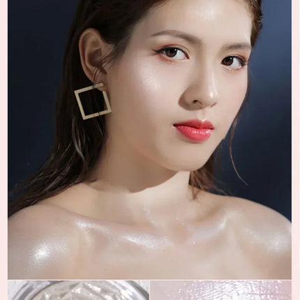 6 Colors Diamond Highlighter Powder Palette Glitter Face Contour Brighten Makeup Shimmer Ultra-concentrated Illuminate Cosmetic