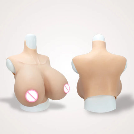 Large Realistic Silicone Fake Boobs Z cup Big Breast Forms Huge Enhancer Drag Queen Transgender Shemale Crossdress Prothesis