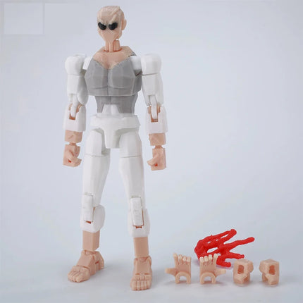 3D Printed Dummy 13 Invincible Boy Titan Model Multi-jointed Movable Action Figure Desktop Ornament Animation Model For Kids Fan