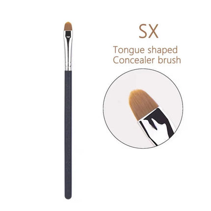 Ultra-thin Foundation Concealer Brushes 4-type Sizes Professional Liquid Foundation Cream Soft Hair Makeup Brush Make Up Tools