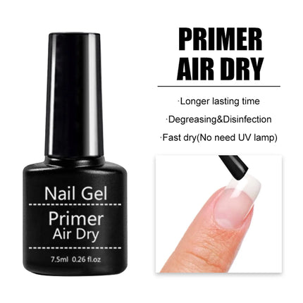 LIMEGIRL Multifunctional Nail Top Coat And Base Coat for Nails UV Gel Polish Soak Off Varnishes Kit No-acid Primer Manicure Set
