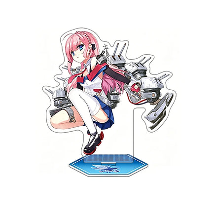 Azur Lane Acrylic Stand Keychain 2026 New Battle Ship Style Enterprise Belfast Takao Sovetsky Soyuz Character Merch