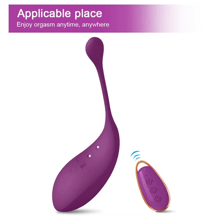 Massage Vibrator Vagina Vibrator Clitoral Stimulator Masturbator G-Spot Vagina Ball Vibrating Egg Sex Toy Adult Female Couple