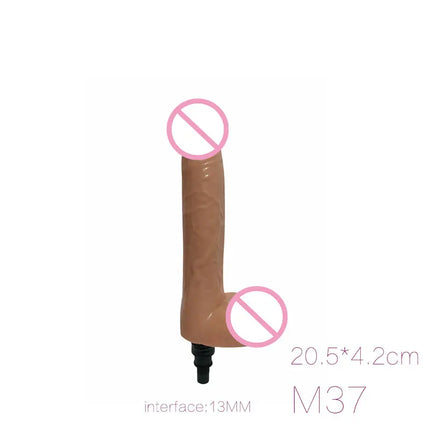 Female Masturbator Fascia Gun Adapter Attachements  Massage Head to silicone Dildo Sex Toys for Women Vibrators Penis Masturbati