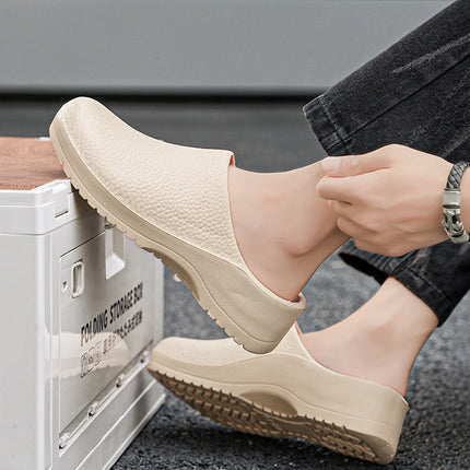 Summer Waterproof Light Comfortable Chef Shoes Suitable for Hotel Restaurants Hospital Kitchen Safety Shoes Non-slip Sandals