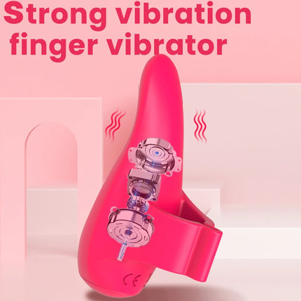 Mini Finger Vibrator for Women and Couples Female Masturbation Erotic Sex Toy Clitoris Stimulator G Spot Vibrating Adult Product
