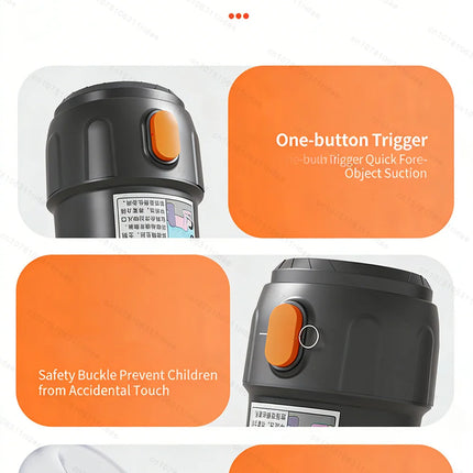 Automatic Anti Choking Suction Device Heimlich Cpr First Aid Life Saving Tool Emergency Anti Asphyxia Rescue Kit for Adults Kids