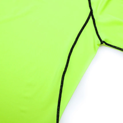 Compression T Shirt Men Summer Sportswear Running T-shirt Elastic Quick Dry Sport Tops Tee Athletic Gym Workout Shirts Men