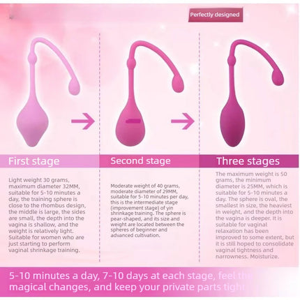 Safe Silicone Smart Kegel Ball Adult Couples Sex Toys For Women Supplies Masturbation Massage Ball Vagina Tighten Exercise