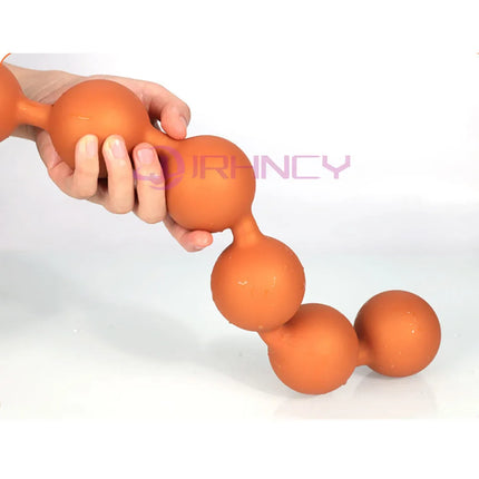Egg Anal Beads New Long Anal Plug Silicone Butt Plug Sex Toys For Women Men Gay Vaginal Anal Balls Prostate Massage Sex Shop
